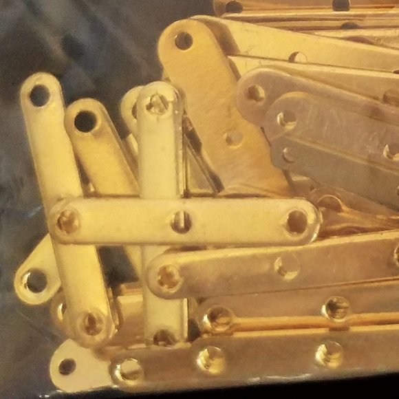 120 SPACER BARS mixed 2 & 3 hole Gold new bundle set - Picture 4 of 7